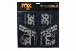 Kit Stickers Fox Racing Shox Heritage Noir Stealth