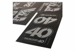 Kit Stickers Fox Racing Shox Heritage Noir Stealth -Suspensions VTT vendre unnamed file 395