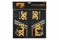 Kit Stickers Fox Racing Shox Heritage Or