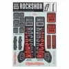 Kit Stickers Fourche RockShox 35mm - Troy Lee Design Argent / Orange -Suspensions VTT vendre unnamed file 404