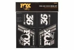 Kit Stickers Fox Racing Shox Heritage Argent