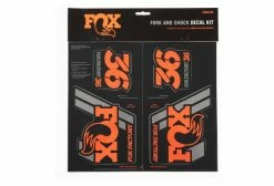 Kit Stickers Fox Racing Shox Heritage Orange