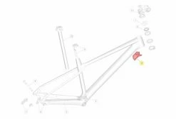 Passe-Câble/Butée De Fourche BMC Cable Guide #28 Pour BMC Twostroke 01 -Suspensions VTT vendre unnamed file 693